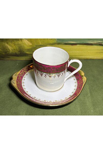 tayfuntufan antika koleksiyon Limoges Turkish Coffee Cup