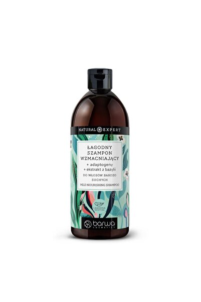 Barwa Cosmetics Expert Nourishing Shampoo with Adaptogens and Basil Extract, Barwa Cosmetics, 480 ml
