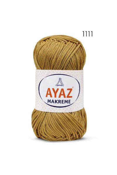 Ayaz Πολυεστερικό μακραμέ πλεκτό σχοινί 100 γρ Νο:1111