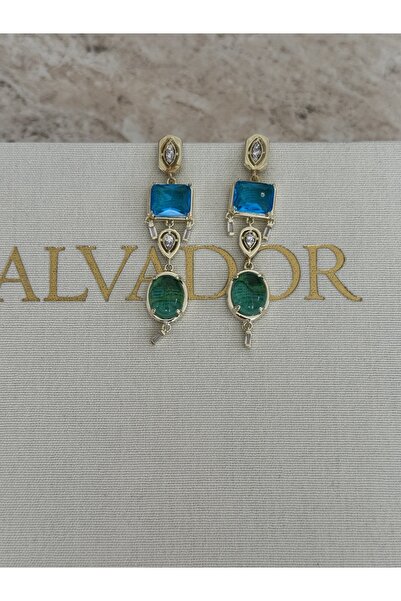 LUXSTONE Brand Model Gold Earrings