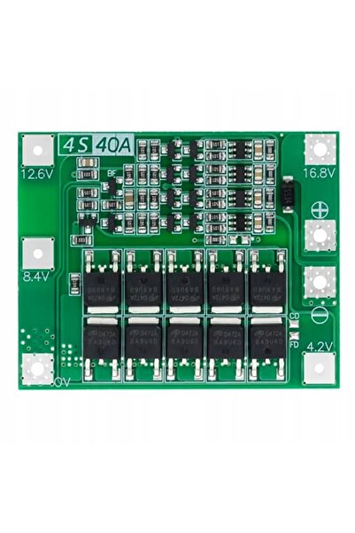Rosfix BMS 4S 40A Charging Module | With Integrated Li-Ion 18650 Balancer