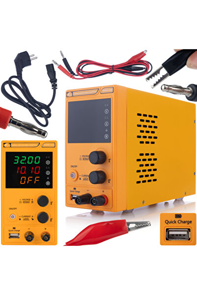 Rosfix AmpPulse RAPEP-3210 Laboratory Power Supply | 32V 10A, Accurate Display