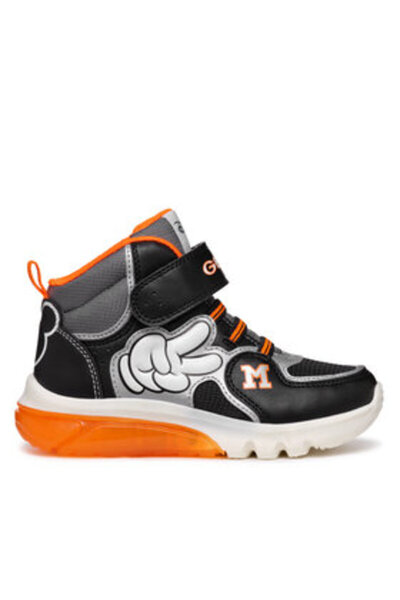 Geox αθλητικά παπούτσια για αγόρια J46LBF-000BC μαύρα