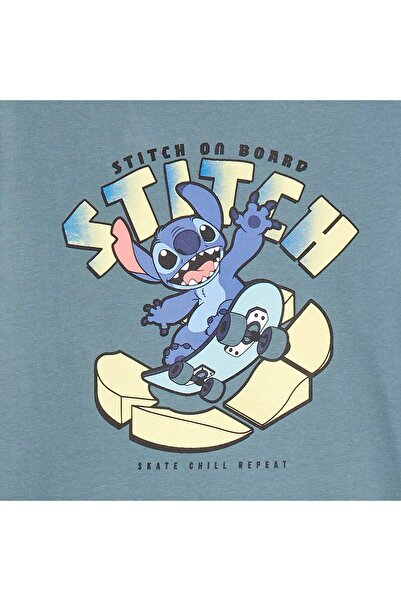 KIABI Stitch T-shirt and shorts pyjama set - 2-piece set BLUE