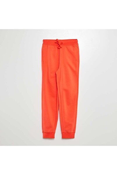 KIABI بنطلون رياضي خفيف الوزن من قماش سويت شيرت باللون الأحمر