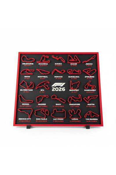 Duxud Formula1 2026 Calendar