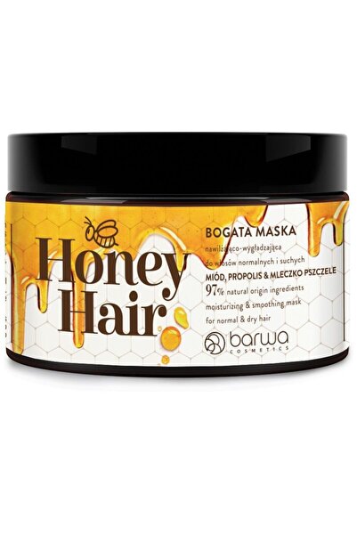 Barwa Cosmetics Masca par pentru par normal si uscat cu laptisor de matca mie...