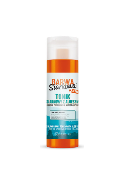 Barwa Cosmetics Tonic facial, cu sulf si Aloe Vera, Barwa Cosmetics, 200 ml