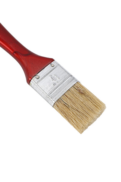 Lawazim Paint Brush - 1.5 Inch Flat Trim Brush with Ergonomic Handle for DIY & Professional Use