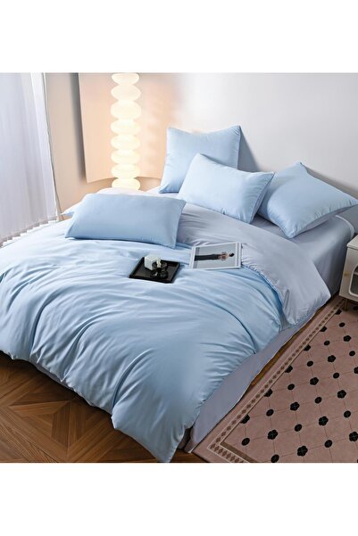 CHIRASO CHIRASO Bedding, Satin with Silk Look, Classic Sheet 230x240cm Duvet Cover 200x230 4 Pillowcases