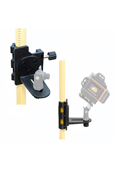 Rosfix Suport Nivelă Laser cu Prindere pe Tijă | Filet 5/8" Universal