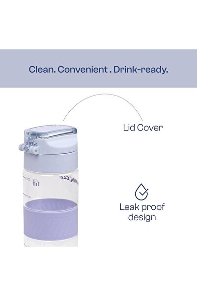 Winsor Pinnacle Pulse Hydration Bottle (650ML,Lavender)