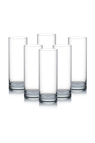 OCEAN By Styli طقم أكواب نيويورك هاي بول 6 قطع سعة 340 مل