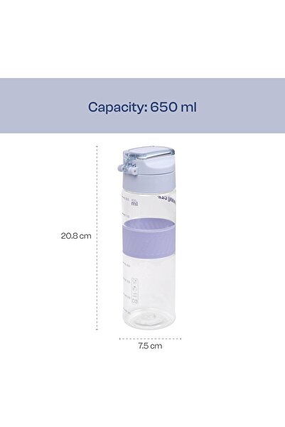Winsor Pinnacle Pulse Hydration Bottle (650ML,Lavender)