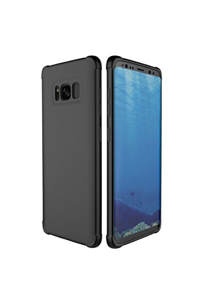 Samsung Husa Galaxy S8 Plus Shockproof Luxury Metal TPU Negru