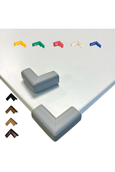 CARBOY Corner protectors, light gray, set of 4 pcs