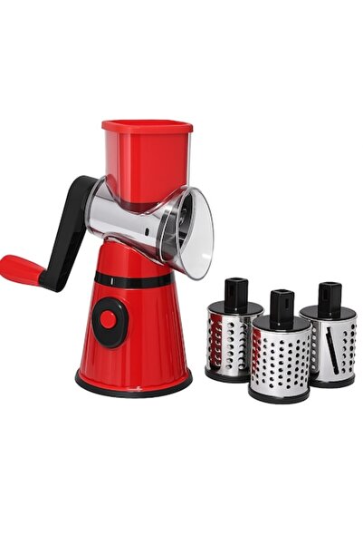 GermaNova Πολυλειτουργικός τρίφτης 3 σε 1 GermaNova, χειροκίνητος, 3 περιστρο...