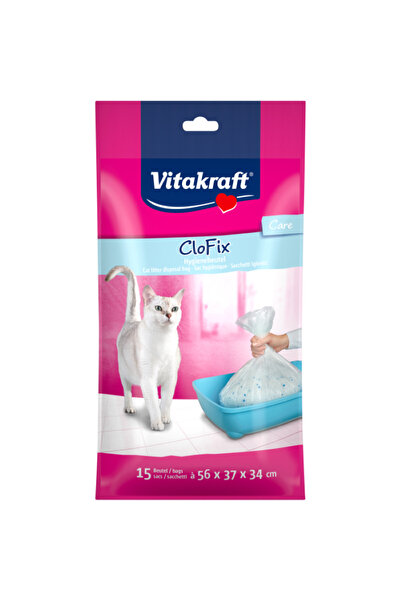 Vitakraft كلو فيكس، 15 قطعة، قطة