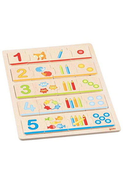 Goki Puzzle Educativ Invatam Sa Numaram Copii 2 Ani+