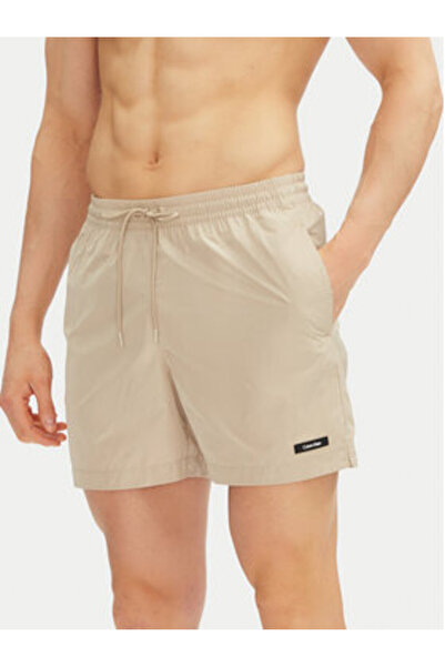 Calvin Klein Ανδρικό μαγιό σορτς KM0KM01111 Μπεζ