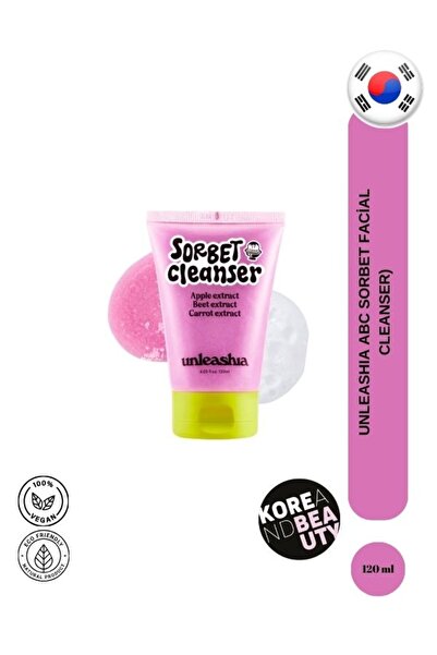 UNLEASHIA ABC Sorbet Facial Cleanser 120ml | Nazik ve Bitkisel Özlü Yüz Temiz...