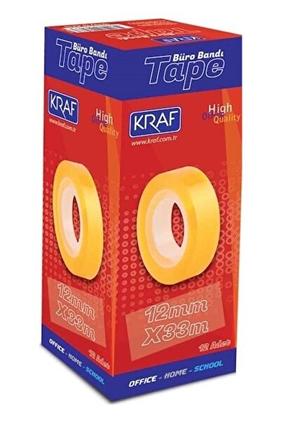 KRAF Pachet de 12 Selobant 12MMX33M 1233