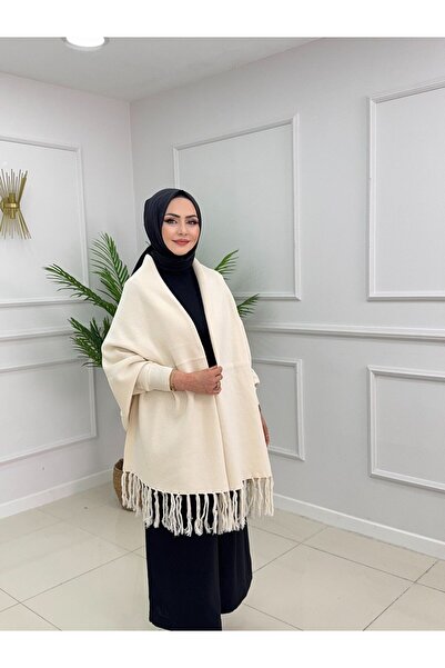 Valens Butik Παντσό με λεπτομέρεια φούντας Tesettür Royal