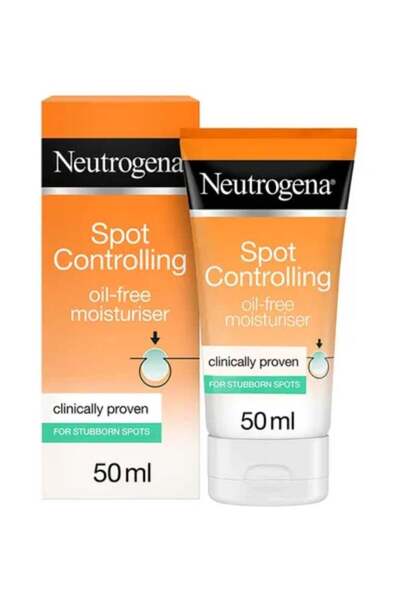Neutrogena Spot Controlling Oil-Free Moisturiser For Stubborn Spots 50ml