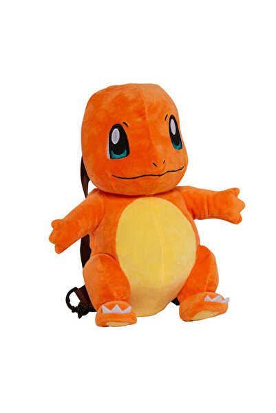 Başel Toys Pokémon Charmander Plush Backpack Mc-114-Pk