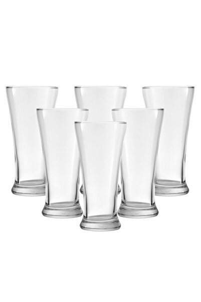 OCEAN By Styli 6-Piece Beer Pilsner Glass Set 340ml