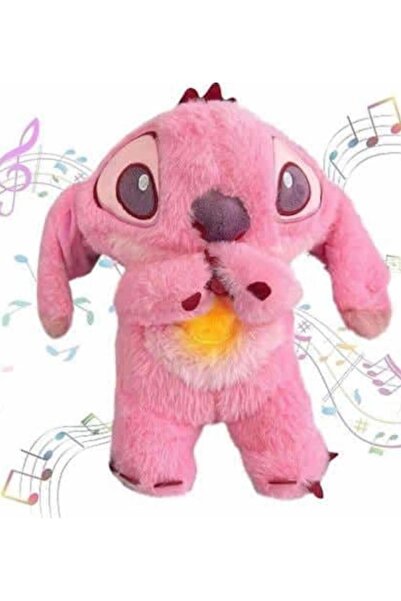 OEM Lilo & Stitch Interactive Plush Angel – Breathing and Soft Night Light