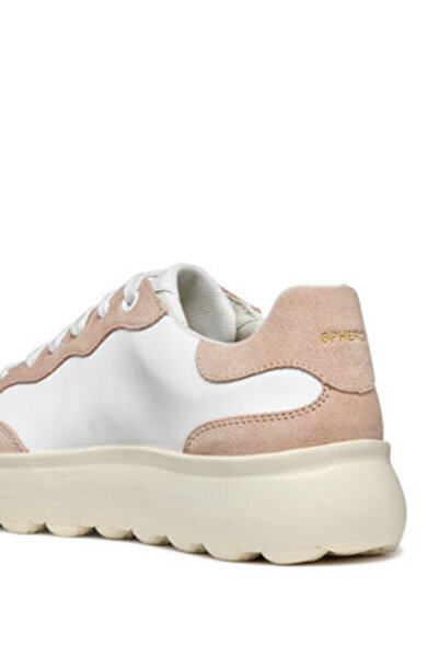 Geox γυναικεία αθλητικά παπούτσια D55TCA-08522 λευκά