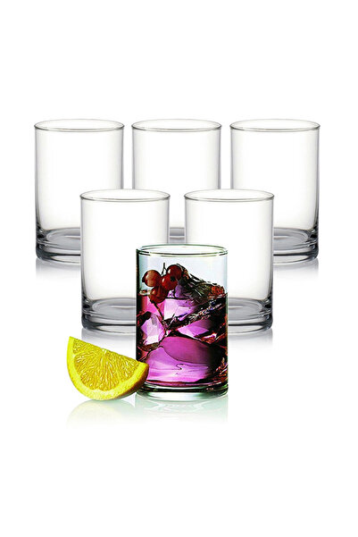 OCEAN By Styli 6-Piece Fin Line Juice Glass Set, 175ml