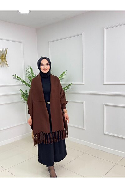 Valens Butik Παντσό με λεπτομέρεια φούντας Tesettür Royal