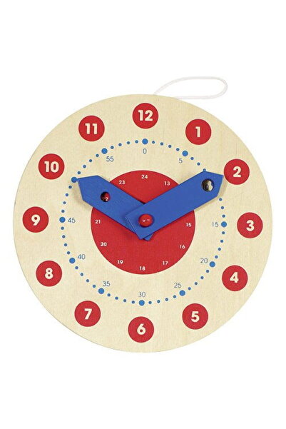Goki Wooden Learning Clock for Kids, Ages 5+,