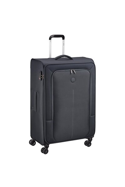 Delsey Caracas 4 Wheel Soft Trolley, 80 cm, Black