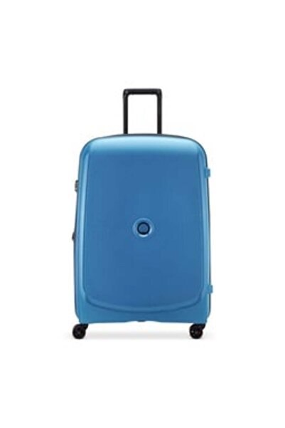 Delsey Belmont Plus Non Expandable 4 Wheels Hard Trolley, 70 cm, Blue