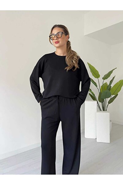 Giyimodam Premium Series Modal Fabric Long Sleeve Bottom-Top Set