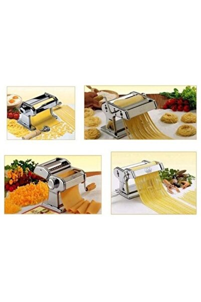 DAMMERUN Paslanmaz Çelik Erişte ve Makarna Makinesi – Dayanıklı, Pratik ve El Yapımı Lezzetler