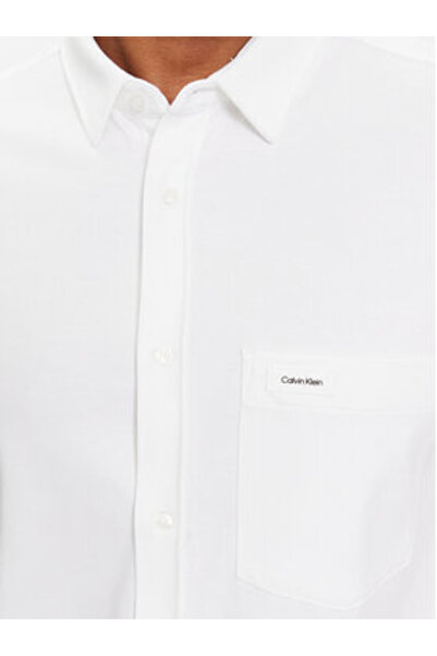 Calvin Klein Ανδρικό Πουκάμισο K10K110858 Λευκό