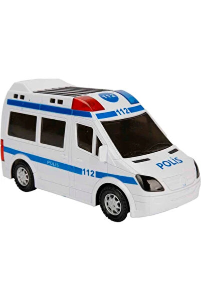 Prestij Oyuncak PRESTİJ POLİS ARABASI PİLLİ SESLİ IŞIKLI POLİS ARA