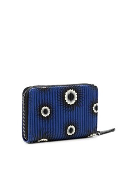 Desigual μεγάλο γυναικείο πορτοφόλι 23WAYP22 μπλε