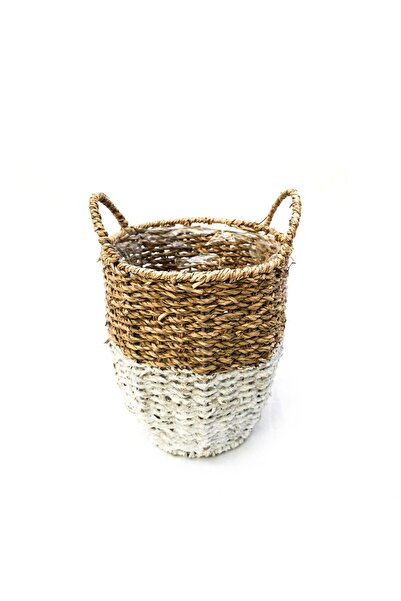 Thanh Cong Double Color Wicker Basket