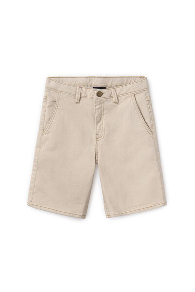 MAYORAL Pantaloni scurți din denim pentru băieți 6206 bej