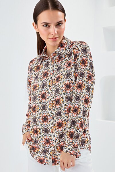 Hiccup BDART Кнопкована сорочка з довгими рукавами та візерунком