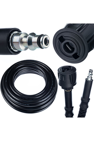 Rosfix Furtun Presiune 10M QC | Compatibil cu aparat de spălat Lavor