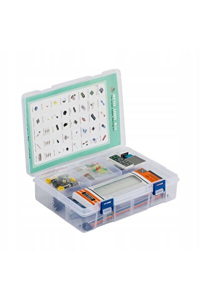 Rosfix Kit Start Arduino XXL UNRR3 | Placă UNO, LCD, Senzori, Breadboard