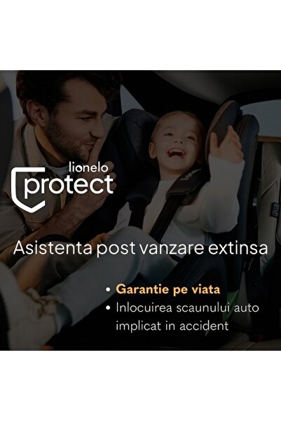 Lİonelo Emma Plus Carucior sport cu tavita, 2 suporturi pentru pahar, geanta accesorii - Vivid Turqu