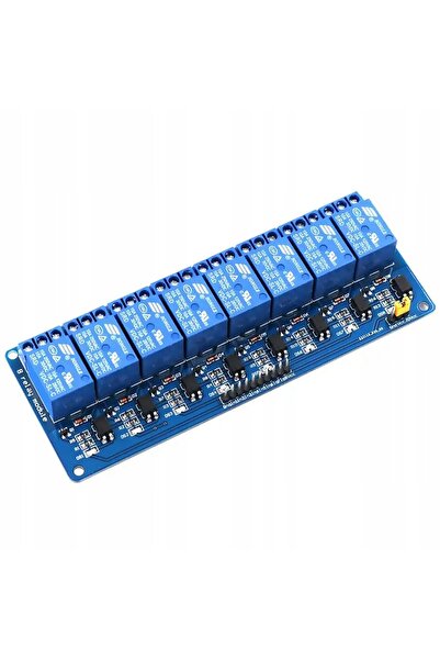 Rosfix Modul Releu 8 Canale 24V | Izolație Optică, 10A, Compatibil Arduino