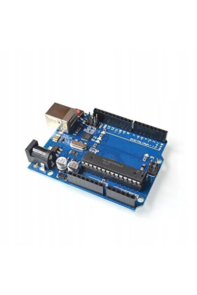 Rosfix Placă Arduino UNO R3 ATmega328P | Compatibil cu Shield Duemilanove